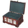 thumbnail image 3 of Vintiquewise® Old World Map Wooden Trunk/Box, Set of 2, 3 of 4