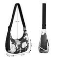 thumbnail image 4 of Adjustable Strap Crossbody Bag with Romantic Rose and Peony Pattern Vintage Boho Style Lightweight Nylon Suitable for Daily Use and Travel, 4 of 5
