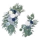 thumbnail image 1 of Arco de boda con flores, letrero de bienvenida para ceremonia, decoración de pared con flores artificiales Estilo A, 1 of 9