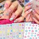thumbnail image 2 of 18 hojas de pegatinas para decoración de uñas con forma de corazón y estrella, calcomanías 3D autoadhesivas con letras deslizantes, calcomanías decorativas para decoración de uñas, accesorios de, 2 of 6