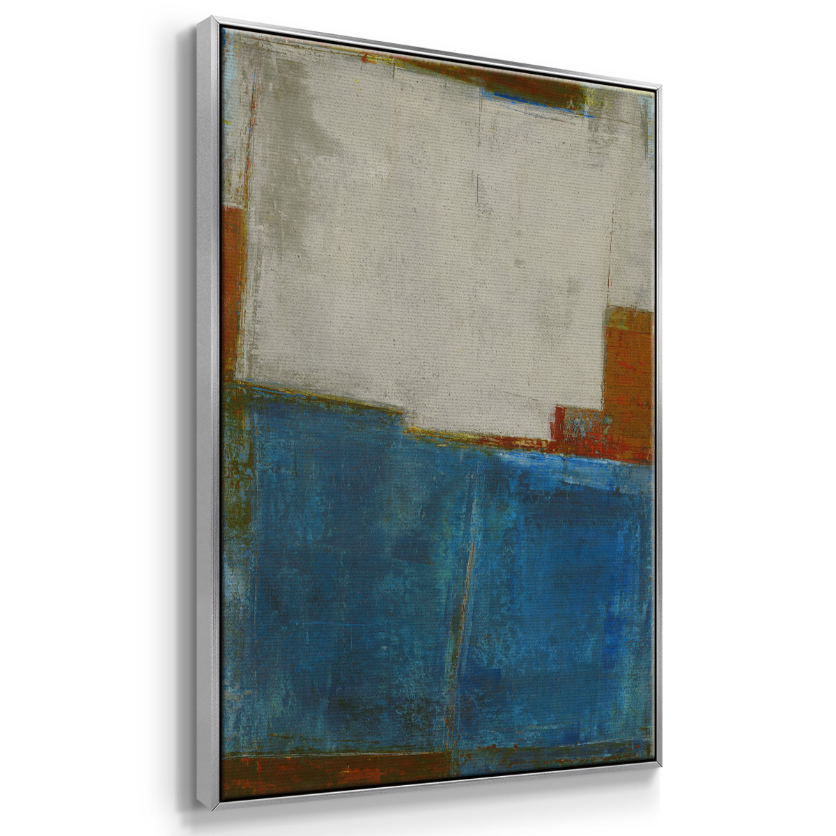 Steady Moves Framed Premium Gallery Wrapped Canvas - Ready to Hang - 27 x 41 - Silver Floating Frame