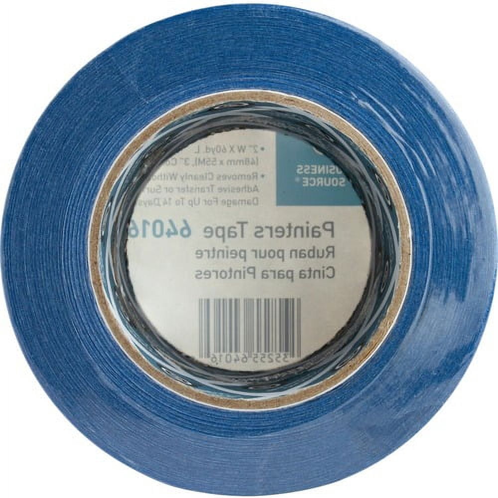 Business Source, BSN64016, Multisurface Painter's Tape, 2 / Pack, Blue