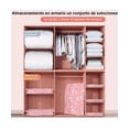 thumbnail image 3 of Bolsa De Vacío Con Bomba Manual Para Guardar Ropa, 11 Piezas Rosa, 3 of 5