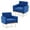 Blue, variant on FaFaSoGoodFa Accent Chair for Living Room, Modern Velvet Upholstered Arm Chairs with Button Tufted Back and Gold Legs