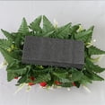 thumbnail image 6 of Artificial Cemetery Saddle Flowers, Adjustable Headstone Saddle with Lifelike Roses, UV Resistant Grave Decorations, Memorial Floral Arrangement for Headstones, Cemetery Grave Saddle Decor, 6 of 6