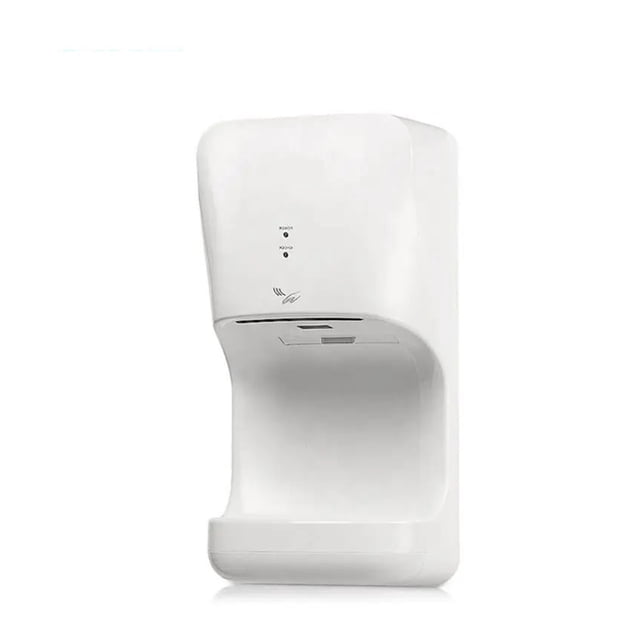 Automatic Hands Dryer, High Speed Bathroom Dryer, Wall Mounted White ABS Plastic Cover Hand Drying Machine For Washroom