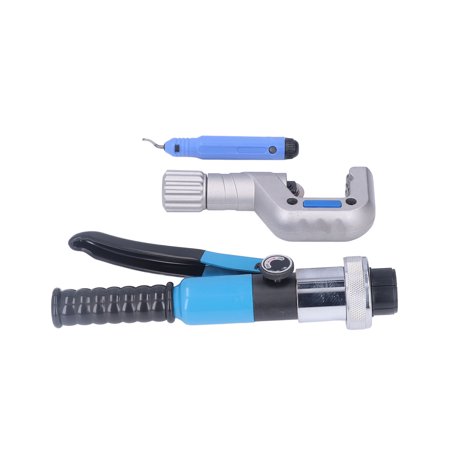 

Swaging Tool Kit Hydraulic Tube Expander Universal With Storage Box For Aluminum Pipe For 3/8 To 1-5/8in Pipes