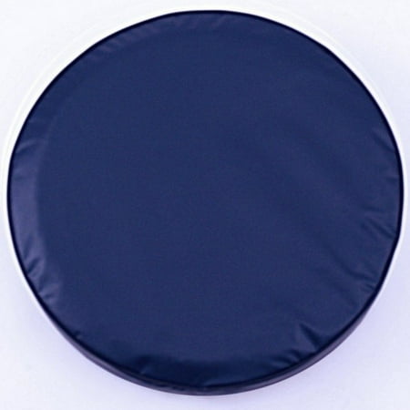 Navy Tire Cover - Tire Cover by Holland Bar Stool - Plain Navy Blue, 28.50'' x 8''