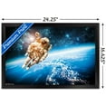 thumbnail image 3 of Space Walk Wall Poster, 14.725" x 22.375", Framed, 3 of 6