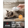 thumbnail image 3 of Cepillo de vapor para gatos FEELNEEDY, suministros de aseo 3 en 1, recargables por USB, 3 of 9
