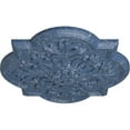 thumbnail image 3 of Ekena Millwork 20"OD x 1 3/4"P Bonetti Ceiling Medallion (Fits Canopies up to 5 1/8"), Hand-Painted Americana Crackle, 3 of 6