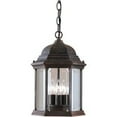 thumbnail image 1 of Forte 1711-03-28 3 Light Cast Aluminum Outdoor Hanging Painted Rust, 1 of 3