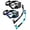 Black Gradient & Blue Gradient, variant on AEGEND Adult Snorkel Set, Travel Size Snorkeling Gear for Adults, 3 Window Anti-Fog Panoramic View Scuba Diving Mask and Dry Top Snorkel Combo, Deep Blue