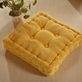 thumbnail image 1 of Ykefki Spring Sale 2.8 Inch Thicken Corduroy Cushion Pads Solid Color Soft Chair Pad Round/Square Floor Cushion Sit Mats Meditation Yoga Seating Cushion For Living Room Office Clearance Items, 1 of 6