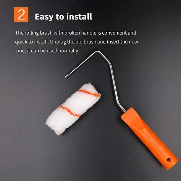 Polyester Paint Roller Set 10 Pieces Mini Paint Rollers Covers 4
