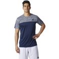 thumbnail image 3 of ADIDAS  Men's Crew neck Short sleeved ACTIVE Tee shirt S/Conavy, 3 of 4