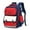 Red, variant on Backpack for School Lightweight Durable British Style Large Capacity Bookbag with Adjustable Padded Straps(Pink)