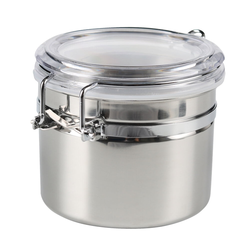 5 Inches Stainless Steel Sealed Food Storage Containers Airtight Cans