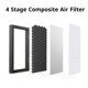 thumbnail image 3 of Filtro de aire SNOWOOW Tesla Model 3 Model Y HEPA, paquete de 4, 3 of 7