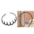 thumbnail image 1 of 2 Piezas De Mujeres, Mujeres, De Plástico, Banda Para El Cabello, , Aros Con Profundos Salvador Banda para la cabeza de los dientes profundos nueva, 1 of 8