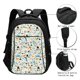 thumbnail image 3 of Balery Cartoon Dinosaur Mochila con carga USB para hombre y mujer - Mochila impermeable y antirrobo para laptop con puerto USB para viajes, trabajo, 3 of 7