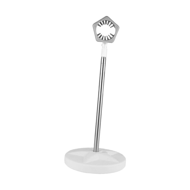 Soporte para secador de pelo, varilla ajustable de acero inoxidable giratoria de Plata 50-106cm Yuyangstore Soporte para secador de pelo