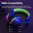 thumbnail image 4 of Sounfii G10 Gaming Headphones with GreenAlmighty Audio – Custom 40mm Drivers, Ultimate Comfort, and Wide Compatibility-Tronsmart, 4 of 17