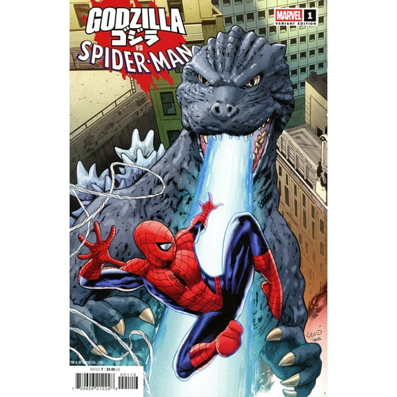 Godzilla Vs. Spider-Man #1H VF ; Marvel Comic Book