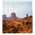 thumbnail image 3 of Ambesonne Desert Shower Curtain, Merritt Butte Sandstones, 69"Wx75"L,, 3 of 3