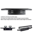 thumbnail image 3 of License Plate Mounting Bracket, Aluminum Alloy Firm Structure License Plate Lamp Bar Hard Black  for Off Road Vehicle, 3 of 7