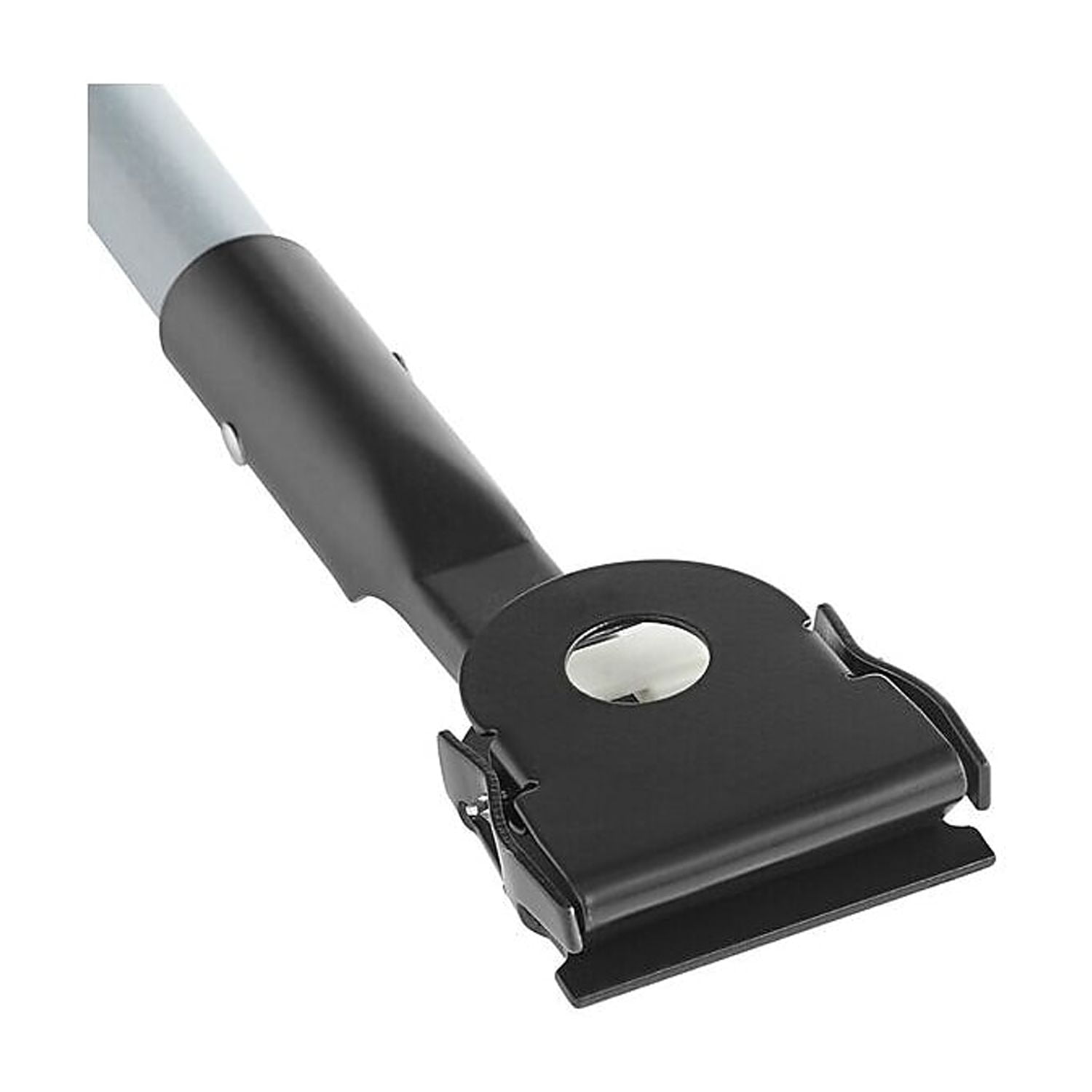 Rubbermaid Commercial FGM146000000 Snap-On Fiberglass 60 in. Dust Mop Handle - Gray/Black