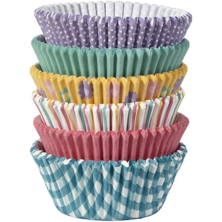 Wilton Springtime Pastels Cupcake Liners, 150-Count