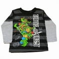 thumbnail image 2 of Teenage Mutant Ninja Turtles Infant Toddler Boys Black Turtle or Treat Shirt 3T, 2 of 2