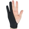 thumbnail image 4 of Artist's drawing glove for drawing tablet, paper sketching, art glove with two fingers for right and left hand, reduces friction, XL, 4 of 5
