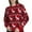 Red, variant on Fiaer Christmas Womens Oversized Sweater Reindeer Xmas Tree Printed Knitted Pullover Crew Neck Plus Size Long Sleeve Casual Thermal Warm Cozy Tops Red XL
