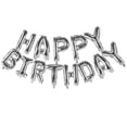 thumbnail image 1 of 13pcs/Set 16 Inches Happy Birthday Aluminum Balloon Birthday Party Letters Balloon Decorations, 1 of 9