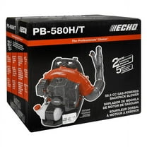 Echo PB-580T 216 MPH 517CFM Gas 2-Stroke Cycle Backpack Leaf Blower with Tube Throttle