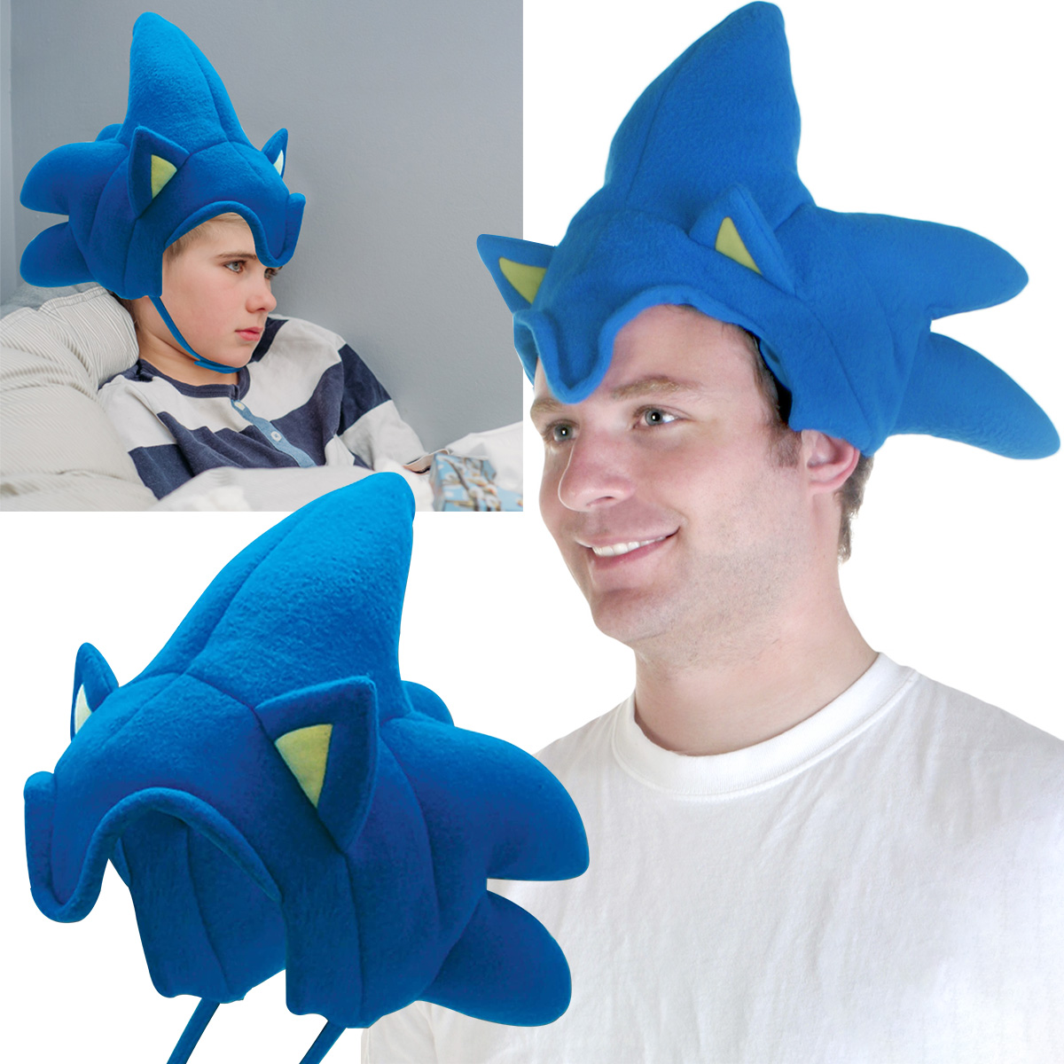 sonic fleece cap