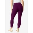 thumbnail image 2 of Roaman's Women's Plus Size Tall Plus Size Ankle Length Essential Stretch Legging, 2 of 6