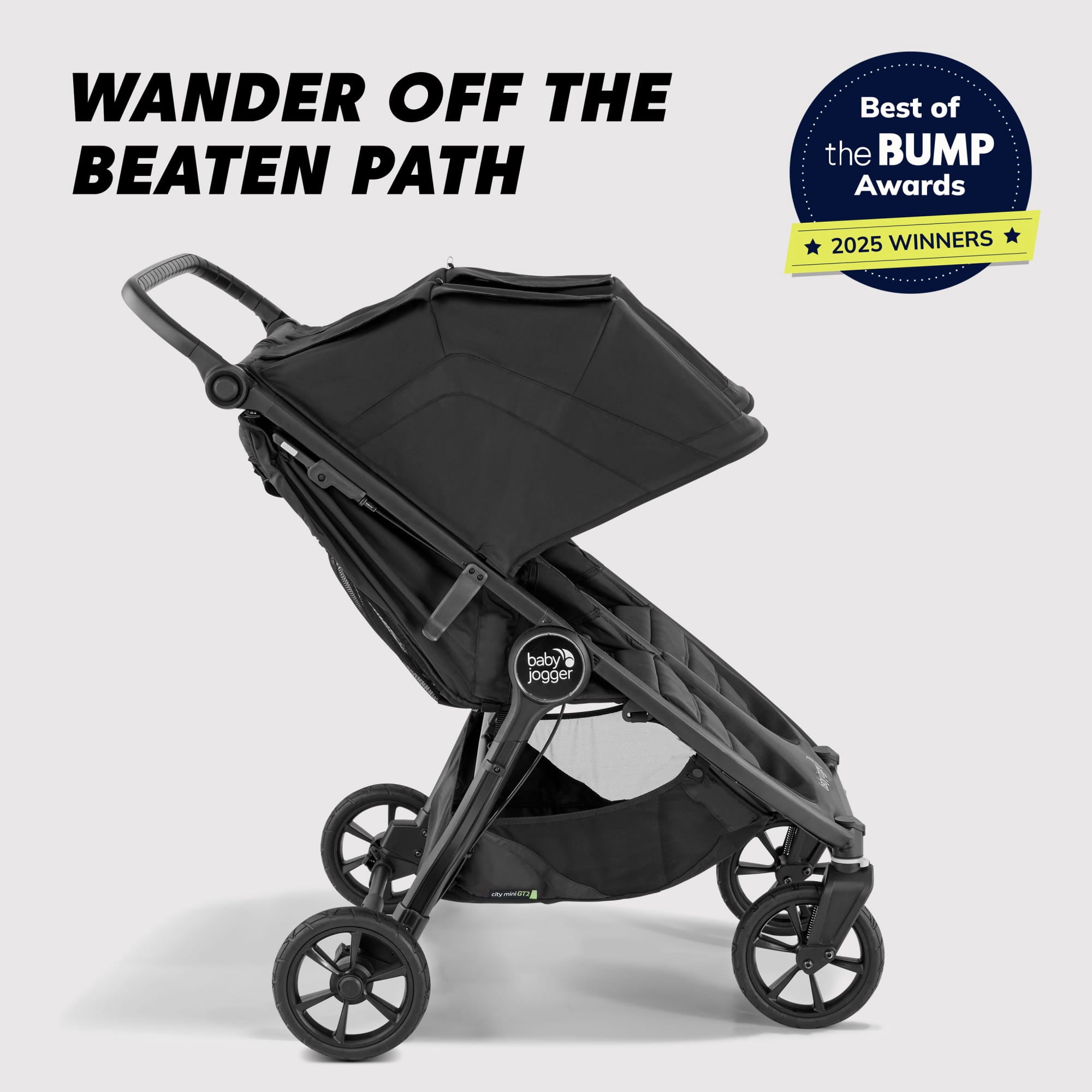Baby Jogger City Mini GT2 All-Terrain Double Stroller, Jet