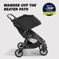 thumbnail image 3 of Baby Jogger City Mini GT2 All-Terrain Double Stroller, Jet, 3 of 8