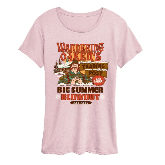 Frozen 2 - Wandering Oaken's Trading Post - Women's Short Sleeve Graphic T-Shirt