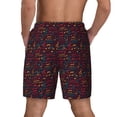 thumbnail image 2 of Lsque Mens Swim Trunks Music Pattern - Bathing Suit Compression Liner - Beach Swim Shorts Swimwear - (S-3XL) - Stretch Quick Dry -3X-Large, 2 of 9