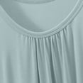 thumbnail image 4 of Admvng Sleeveless Nightgown for Women Plus Size Soft Loose Crew Neck Sleep Tank Dress Comfy Night Gowns Clearance, 4 of 6