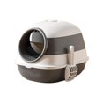 thumbnail image 1 of lionlar Cat Litter Box with Lid Anti Splashing Cat Toilet Fully Enclosed Extra Large, 1 of 9