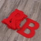 thumbnail image 4 of BRIGHTFUFU Guirnalda de banderines de tela de 2,2 metros con letras de feliz cumpleaños, decoración colgante para fiesta de cumpleaños (roja), 4 of 7