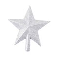 thumbnail image 5 of LeeQinersw Star for Christmas Tree Top Pendant Festival Gifts for Holiday Indoor Window Silver, 5 of 9