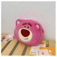 thumbnail image 3 of Disney-bolsas de felpa de Alien para niños y niñas, bolso de hombro de felpa de dibujos animados, bonito Oso de fresa, llaves de peluche suaves, monedero, regalos de cumpleaños, 3 of 4