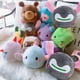 thumbnail image 2 of Trolley Cojín de muñeco de peluche, refuerzo cálido, almohada de dibujos animados, juguete de peluche de Animal suave, regalos para niños, 2 of 5