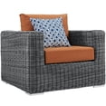 thumbnail image 6 of Modway Summon 7 Piece Outdoor Patio Sunbrella® Sectional Set in Canvas Tuscan, 6 of 12